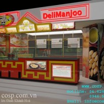 Thiết kế cửa hàng bánh ngọt Deli Manjoo